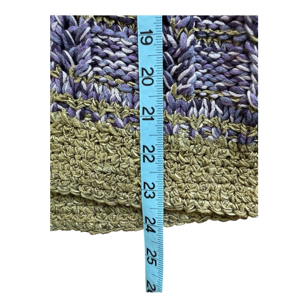 Sigrid Olsen Sage‎ and Purple Knit Sweater - Picture 7 of 8